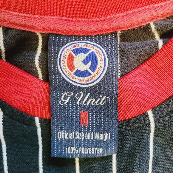 Vintage G Unit 50 Basketball Jersey Rap Hip Hop M size Official Size &Weight - Picture 3 of 13